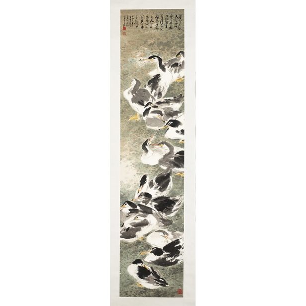 七月群鴨（NO.029-002）